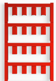 Polyamid Kabelmarkierer, beschriftbar, (B x H) 12 x 7.4 mm, max. Bündel-Ø 7.4 mm, rot, 1919640000