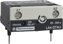 Timermodul, 24-250 V DC/AC, einschaltverzögert, 25-500 s für LC1D09/D38, LA4DT4U