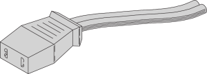 Anschlusslkabel mit Anschlussstecker für Lüfter