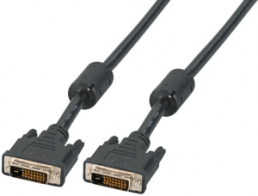 DVI Monitorkabel Dual Link DVI-Digital 24+1, AWG28, 3m