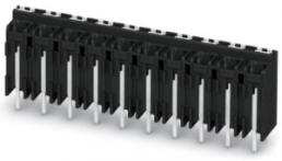 Leiterplattenklemme, 3-polig, RM 5 mm, 0,2-1,5 mm², 13.5 A, Federklemmanschluss, schwarz, 1822545