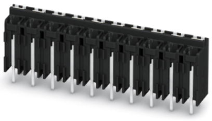 Leiterplattenklemme, 11-polig, RM 5.08 mm, 0,2-1,5 mm², 13.5 A, Federklemmanschluss, schwarz, 1822736