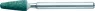 Schleifstein, Ø 4.8 mm, Schaft-Ø 3.2 mm, Kegelspitze, Siliziumkarbid, 26154922JA