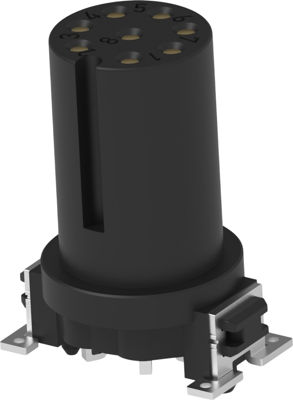 454952-E ERNI Sensor-Aktor Rundsteckverbinder Bild 1