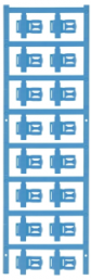 Polyamid Kabelmarkierer, beschriftbar, (B x H) 30 x 12.5 mm, max. Bündel-Ø 7 mm, blau, 1025300000