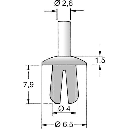 072.14.460 Ettinger Nieten, Dübel Bild 2