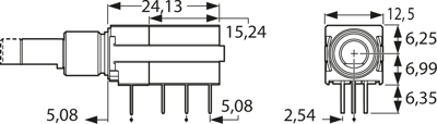 54CAD-E28-B13/P50L Bourns Electronics GmbH Potentiometers Image 2