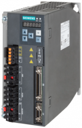 Frequenzumrichter, 1-phasig, 0.75 kW, 240 V, 14.1 A für Servomotor SIMOTICS S-1FL6, 6SL3210-5FB10-8UA0
