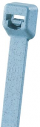 Kabelbinder, lösbar, Nylon, (L x B) 186 x 4.8 mm, Bündel-Ø 3.3 bis 47 mm, hellblau, UV-beständig, -60 bis 85 °C