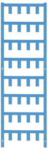 Polyamid Kabelmarkierer, beschriftbar, (B x H) 12 x 5.7 mm, max. Bündel-Ø 6 mm, blau, 1919590000