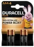 DURACELL PLUS POWER BOOST AAA4 Duracell Rundzellen, 9V-Blöcke