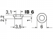 Isolierbuchse Fischer Elektronik IB 6 10037001