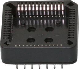 Chip-Fassung, 32-polig, RM 2.54 mm , CuSn-Legierung für PLCC