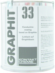Kontakt Chemie GRAPHIT 33 Leitlack Graphit Schwarz, Spray 200 ml