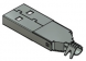 USB 2.0-A Stecker, Lötanschluss, Bajonettverriegelung, 4