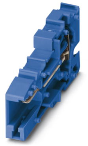 COMBI-Kupplung, Federzuganschluss, 0,08-6,0 mm², 1-polig, 32 A, 8 kV, blau, 3042609