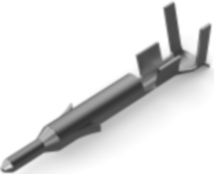 Stiftkontakt, 0,3-0,9 mm², AWG 22-18, Crimpanschluss, verzinnt, 770987-1