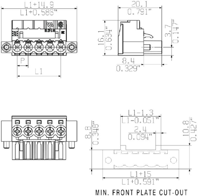 1955990000 Weidmüller PCB Connection Systems Image 3