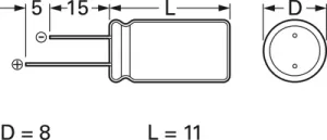 SK063M 0047B 3F-0811 Yageo Elektrolyt Kondensatoren