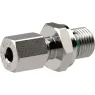 Einschraubverschraubung, L 31.5 mm, 315 bar, Edelstahl, für Druckluft/Flüssigkeiten/Erdgas/Hydraulik, 148686