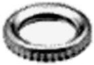 Ringmutter, rund, Ø 8 mm, (H) 1.5 mm, silber, für Kippschalter, 1437628-7