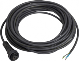 Sensor-Aktor Kabel, 7/8"-Kabeldose, gerade auf offenes Ende, 5-polig, 10 m, PUR, schwarz, 4 A, XZCP1764L10