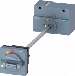 Türkupplungsdrehantrieb Standard IEC IP65 mit Türverriegelung Zubehör für: 3VA1, 3VA92570FK21