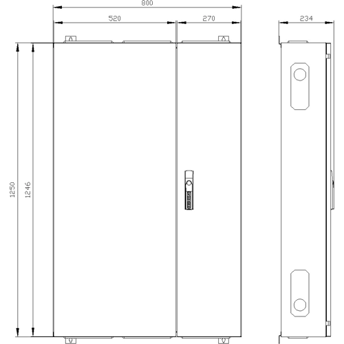 8GK1132-6KA32 Siemens Schaltschränke, Serverschränke Bild 2
