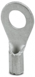 Unisolierter Ringkabelschuh, 0,5-1,0 mm², AWG 20 bis 18, 4.3 mm, M4, metall