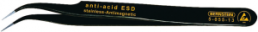 ESD SMD-Pinzette, unisoliert, antimagnetisch, Spezialstahl, 120 mm, 5-055-13