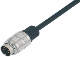 Sensor-Aktor Kabel, M16-Stecker, gerade auf offenes Ende, 8-polig, 2 m, PUR, schwarz, 3 A, 79 6171 20 08