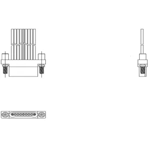 4-1589456-7 TE Connectivity D-Sub Steckverbinder