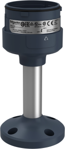 Montagefuß mit Rohr, schwarz, (Ø x L) 61 x 117 mm, für Harmony XVU, XVUZ02