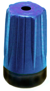 Knickschutztülle, Kabel-Ø 14,5 mm, für BNC, L 23 mm, Kunststoff, blau
