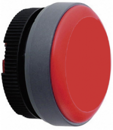 Leuchtvorsatz, beleuchtbar, Bund rund, rot, Einbau-Ø 22.3 mm, 1.74.508.001/2300