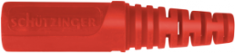 4 mm Kupplung, Lötanschluss, 2,5 mm², rot, KU 09 L NI / RT