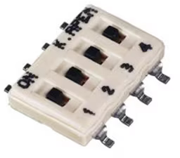 DIP-Schalter, Aus-Ein, 6-polig, gerade, 100 mA/24 VDC, IKN0603000