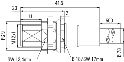 1279490100 Weidmüller Sensor-Aktor Rundsteckverbinder Bild 2