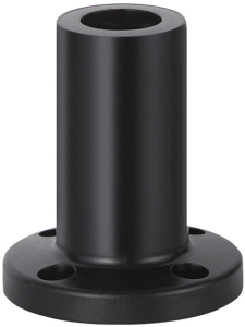 Montagefuß mit Rohr, schwarz, (Ø x H) 70 mm x 82 mm, für KOMPAKT 37, 960 698 01