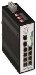 Ethernet Switch, 10 Ports, 100 Mbit/s, 9-48 VDC, 852-103