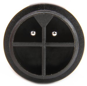 Stecker, 2-polig, Kabelmontage, Schraubanschluss, 0,5-2,5 mm², schwarz, WPM-0200M35