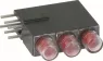 LED-Anzeige, liegend, 2.2 V, rot/gelb/grün, 30 mcd, RM 2.54 mm, LED Anzahl: 3, 1881.8726