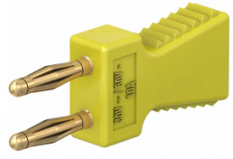 2 mm-Verbindungsstecker, gelb, KS2-6L/A GELB