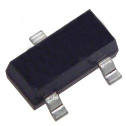 Bipolartransistor, PNP, -100 mA, -65 V, SMD, SOT-23, BC856A