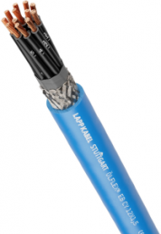 PVC Steuerleitung ÖLFLEX EB CY 12 x 1,0 mm², geschirmt, blau