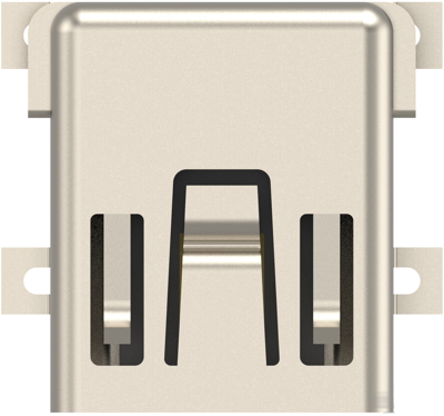 1734328-1 AMP USB Steckverbinder, PC Steckverbinder Bild 3
