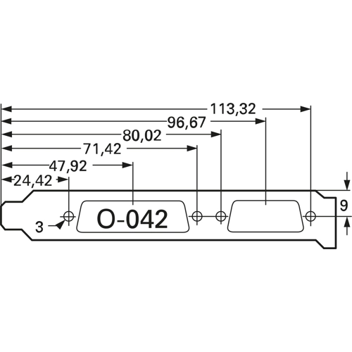 KHPC 042 O Fischer Elektronik Leiterplattenbefestigung Bild 2