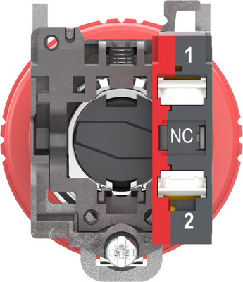 XB4BS84425 Schneider Electric Not-Aus-Schalter Bild 3
