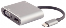 USB-C Multiport-Dockingstation, 4 Ports, grau, BS14-05026