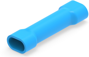 Stoßverbinder mit Isolation, 1,25-2 mm², AWG 16 bis 14, blau, 26.16 mm